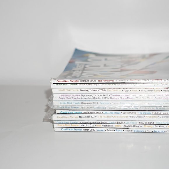 Conde Nast Traveler Magazines